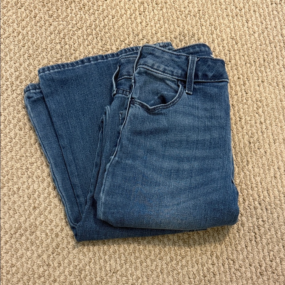 Old Navy Women's Straight Leg Blue Jeans
